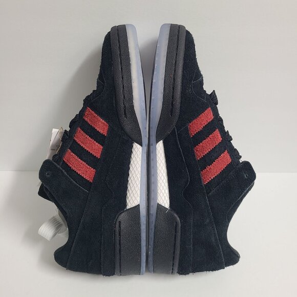NEW Adidas Forum Low Texas Tech Red Raiders Shoes HQ7478 Size 11 Black